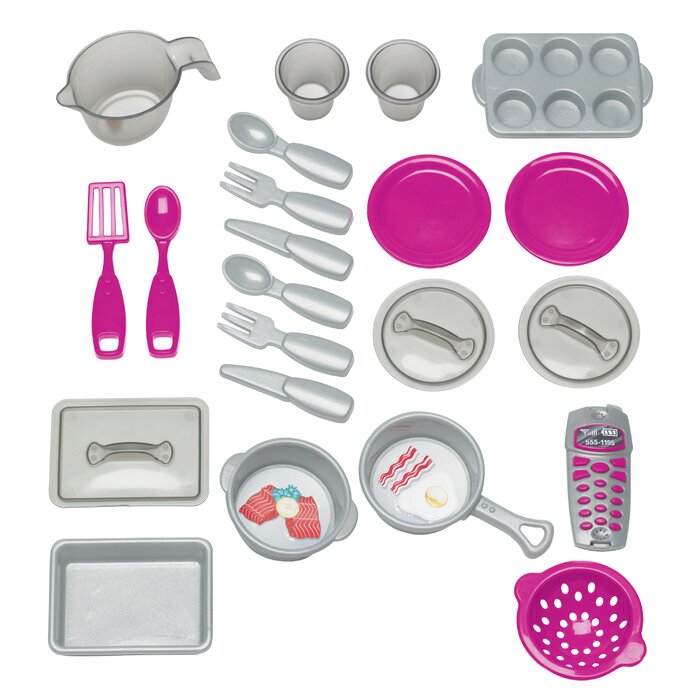 American Plastic Toys Kitchen Set Reviews Wayfair   Kitchen Set 